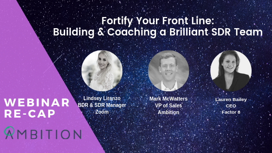 Recap: Top 5 Takeaways from Our SDR Webinar