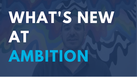 What's New At Ambition: Accolades