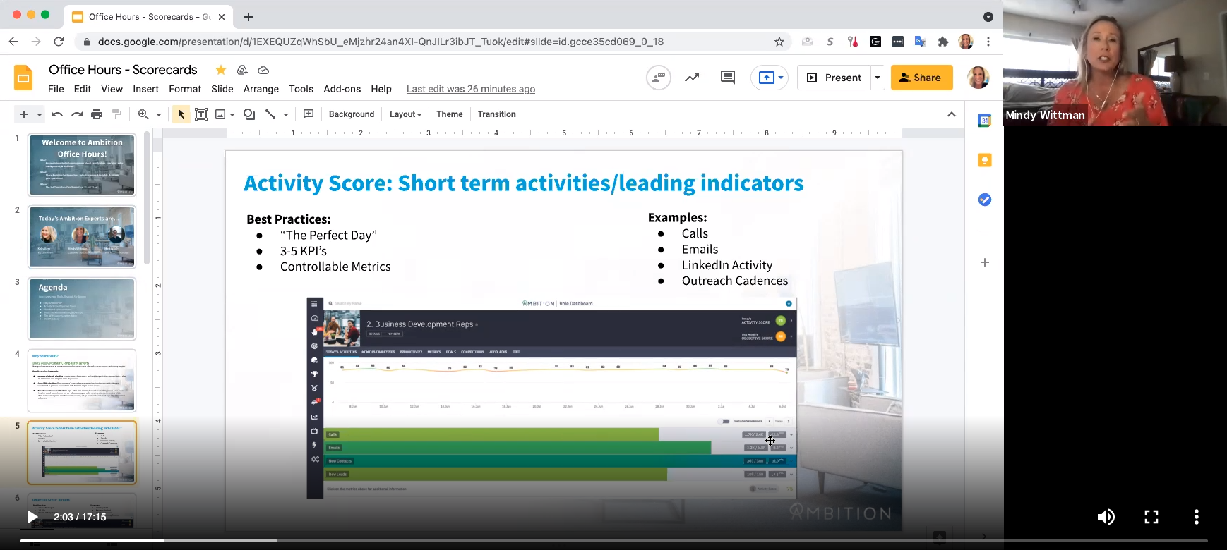 [Office Hours] Scorecards: Your Reps Playbook for Success