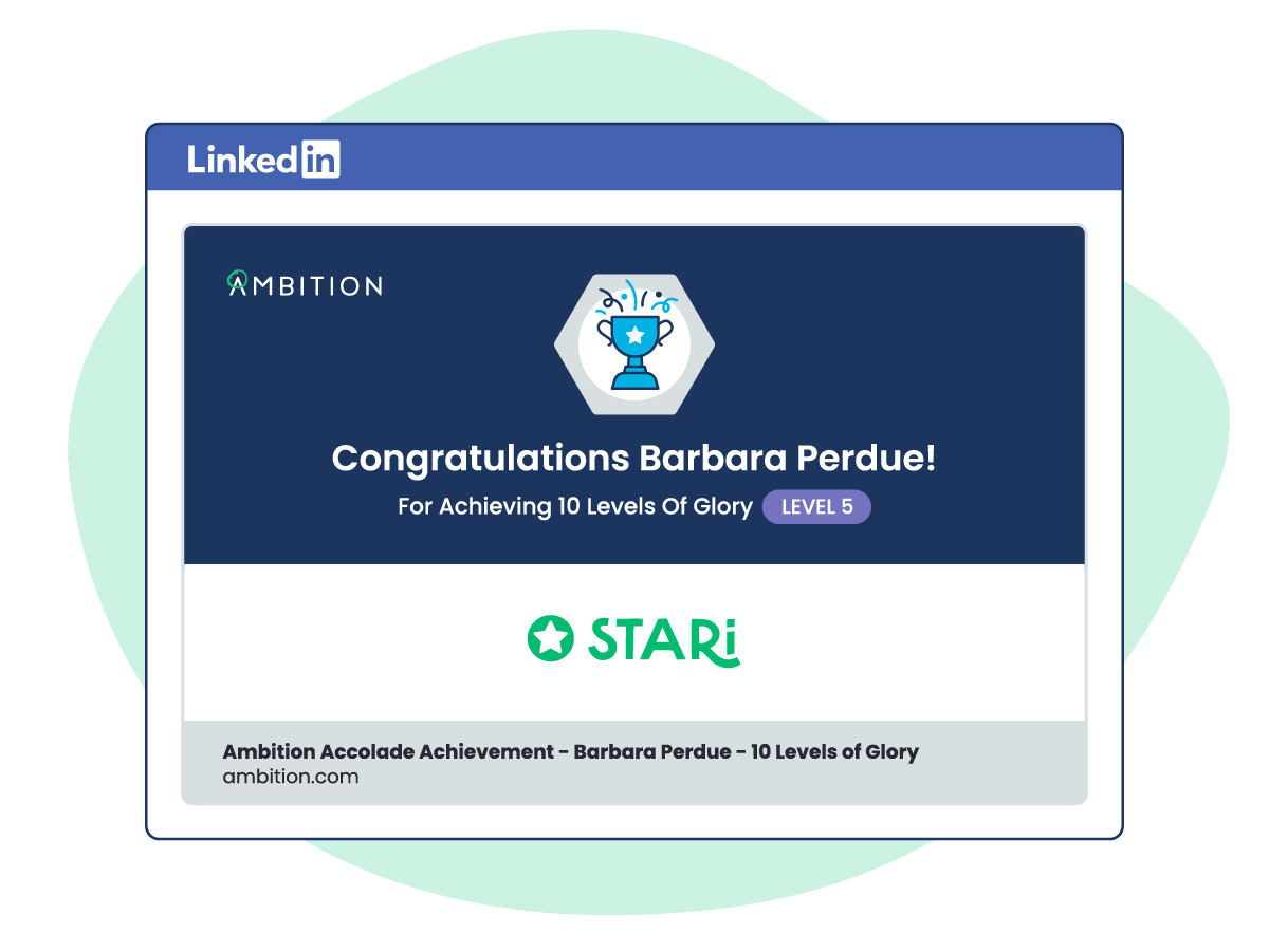 Sharing Your Wins on Social Just Got Better in Ambition