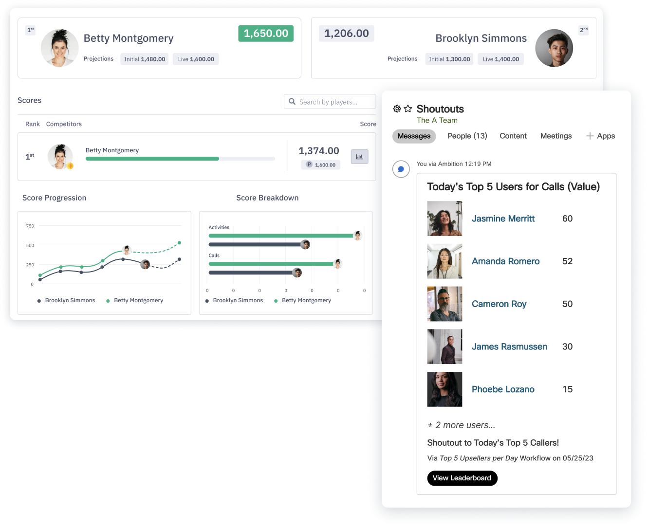 Integrate Ambition with Salesloft